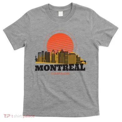 Montreal Canada Skyline T-Shirt
