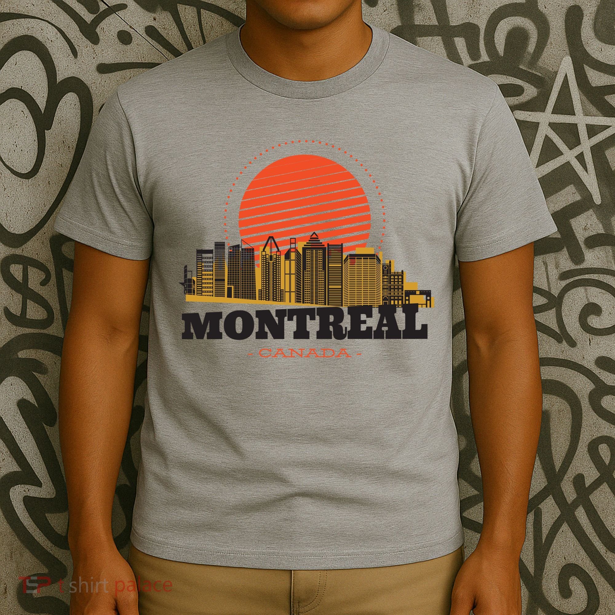 Montreal Canada Skyline T-Shirt