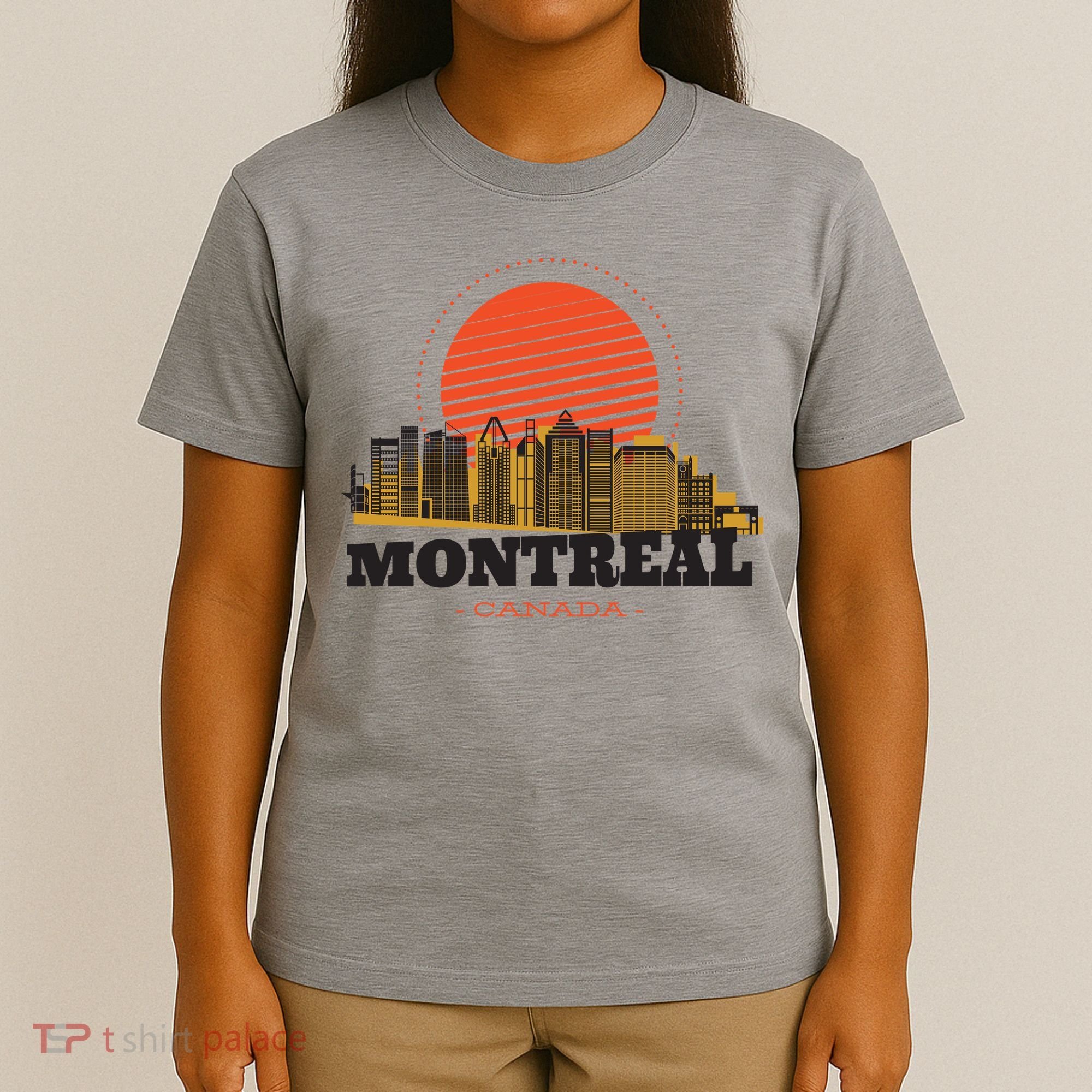 Montreal Canada Skyline T-Shirt