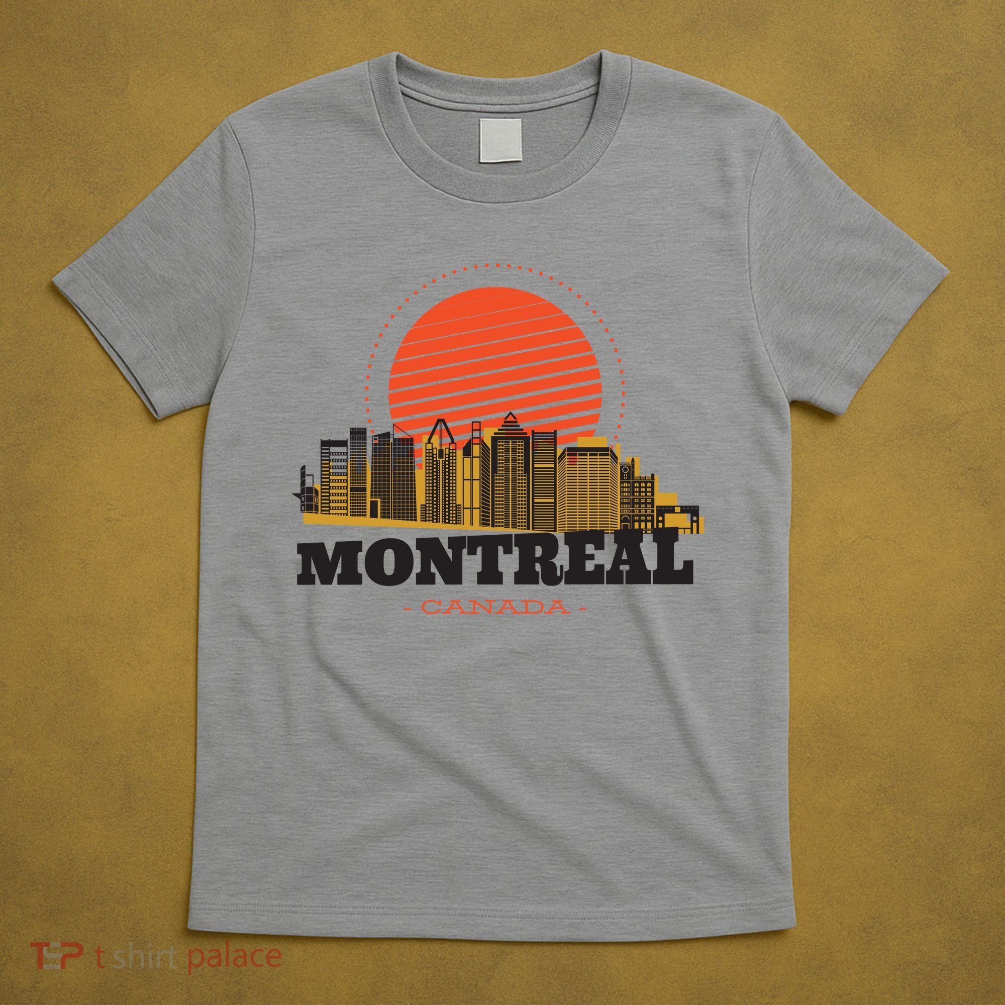 Montreal Canada Skyline T-Shirt
