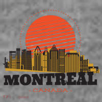 Montreal Canada Skyline Women's Hoodie thumb 2