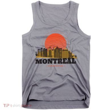 Montreal Canada Skyline Tank Top