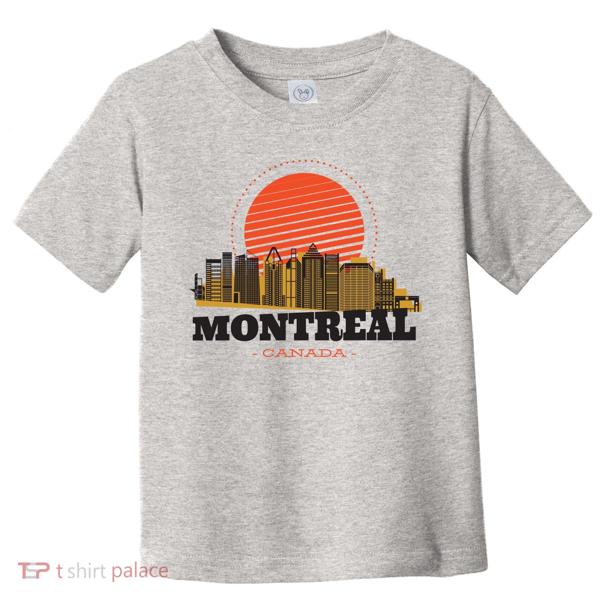 Montreal Canada Skyline Toddler T-Shirt