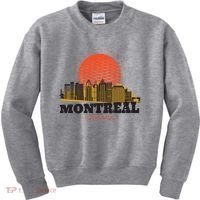 Montreal Canada Skyline Kids Sweatshirt thumb 0