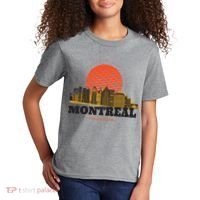 Montreal Canada Skyline Kids T-Shirt thumb 2