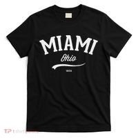 Miami Ohio Oh Vintage Retro Athletic Sports Style T-Shirt thumb 0