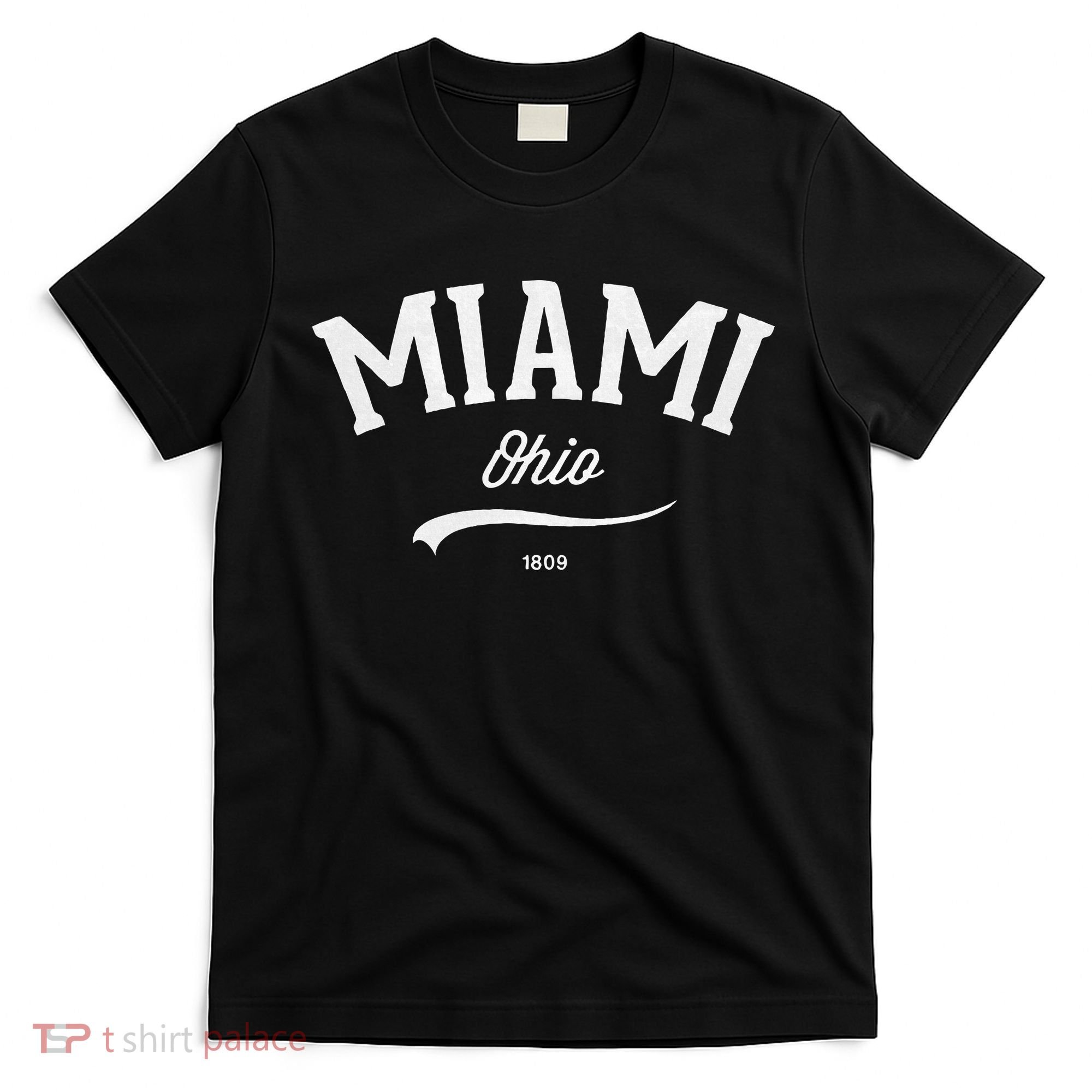 Miami Ohio Oh Vintage Retro Athletic Sports Style T-Shirt