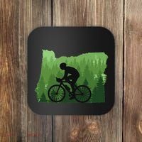 Map Of Oregon Mountain Bike Rider Mtb Biking Mountain Biker Coaster thumb 0