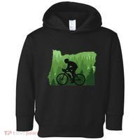 Map Of Oregon Mountain Bike Rider Mtb Biking Mountain Biker Toddler Hoodie thumb 0