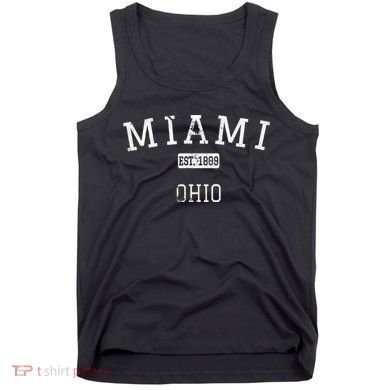 Miami Ohio OH Vintage Tank Top