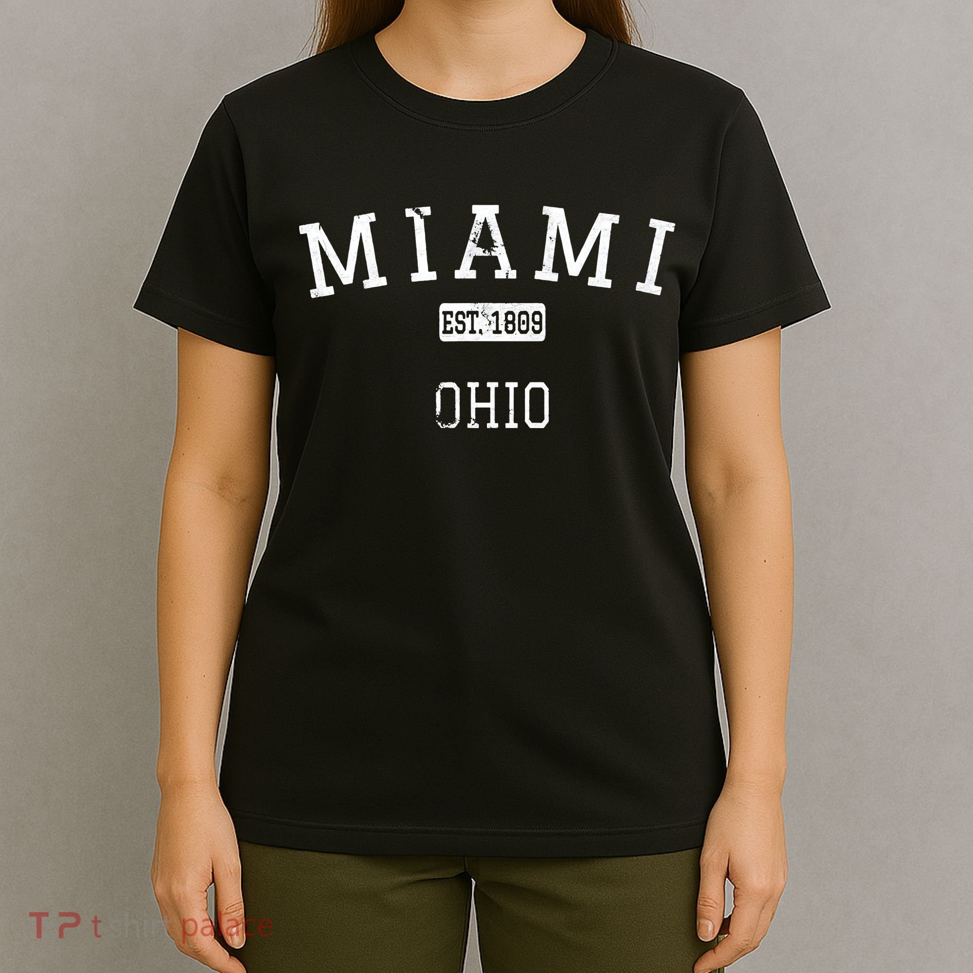 Miami Ohio OH Vintage T-Shirt