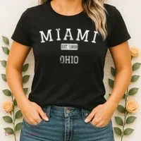 Miami Ohio OH Vintage Women's T-Shirt thumb 2