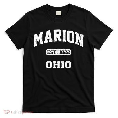 Marion Ohio OH Vintage State Athletic Style T-Shirt