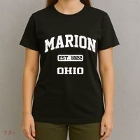 Marion Ohio OH Vintage State Athletic Style T-Shirt thumb 4