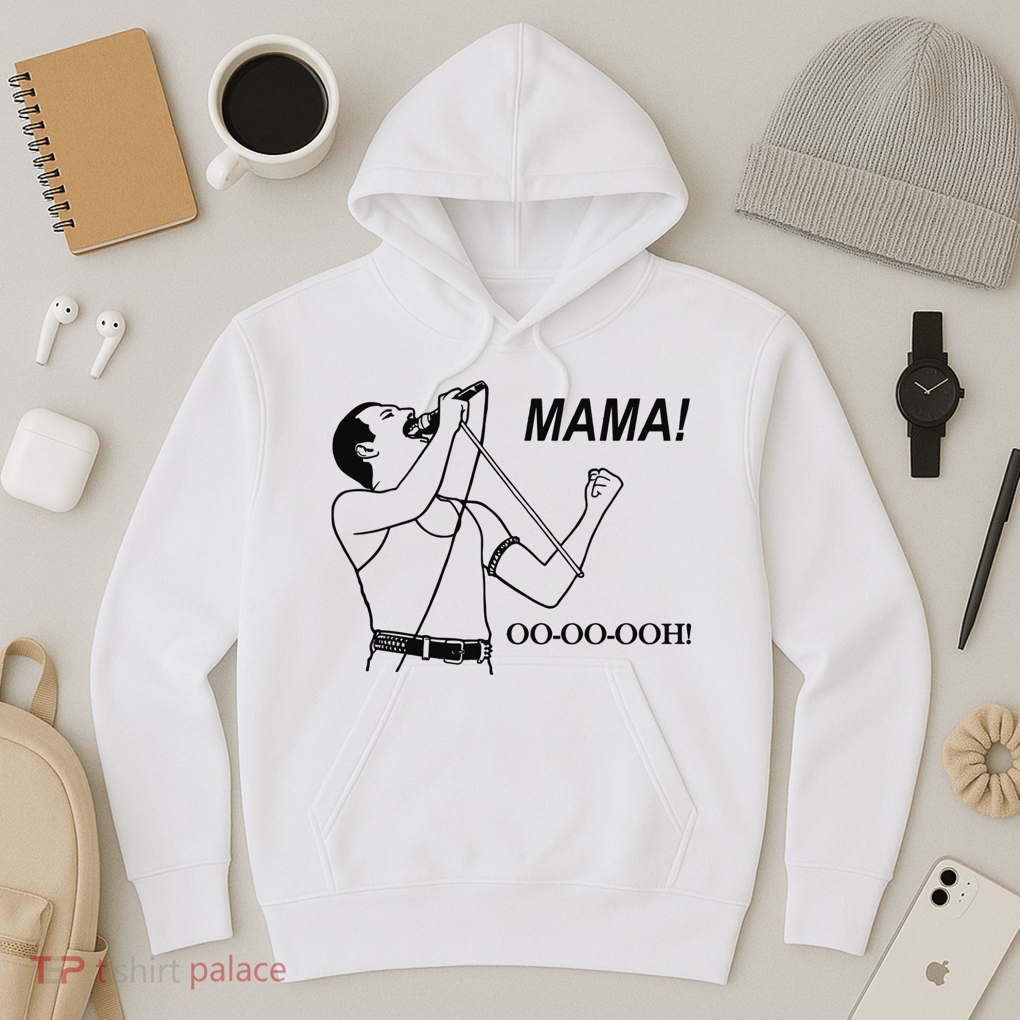 Mama Oo Oo Ooh Queen Music Lover Hoodie