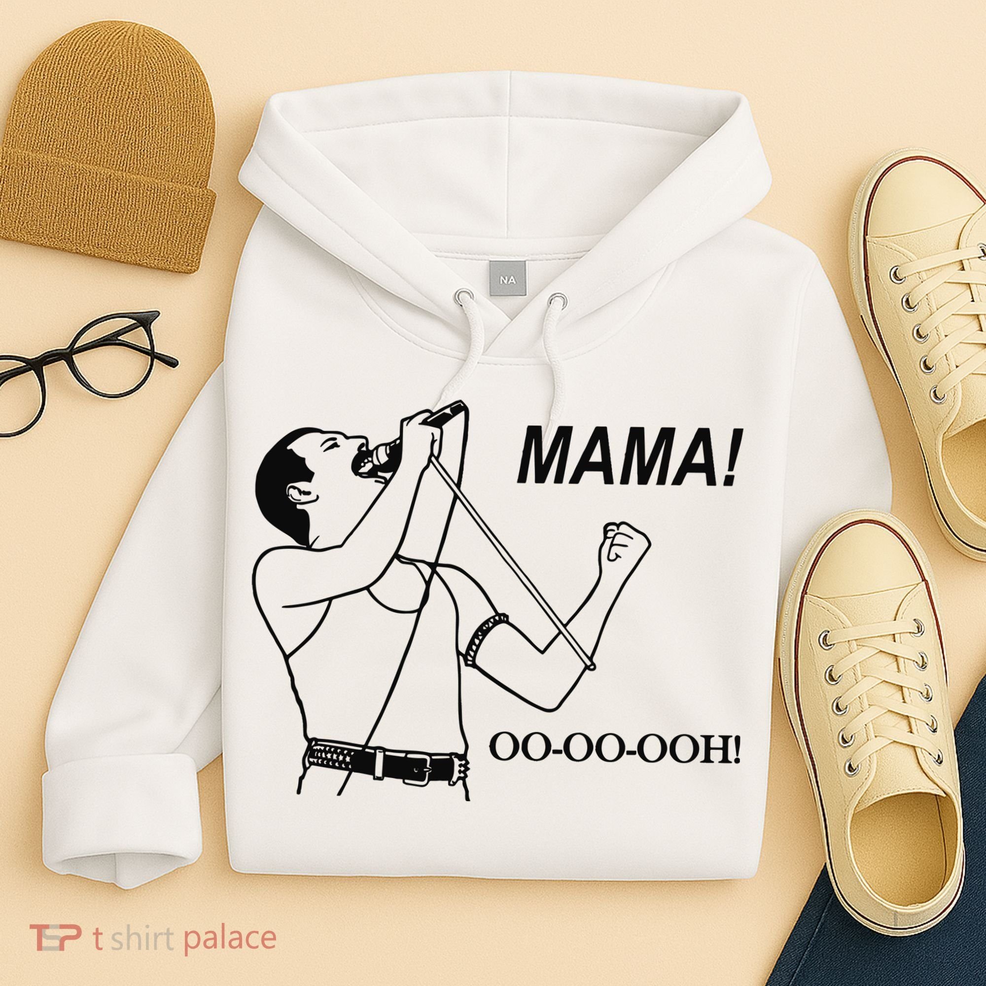 Mama Oo Oo Ooh Queen Music Lover Hoodie