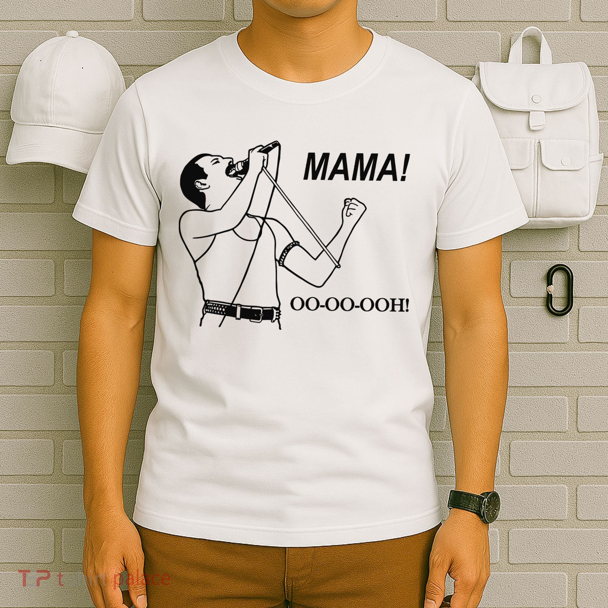 Mama Oo Oo Ooh Queen Music Lover T-Shirt