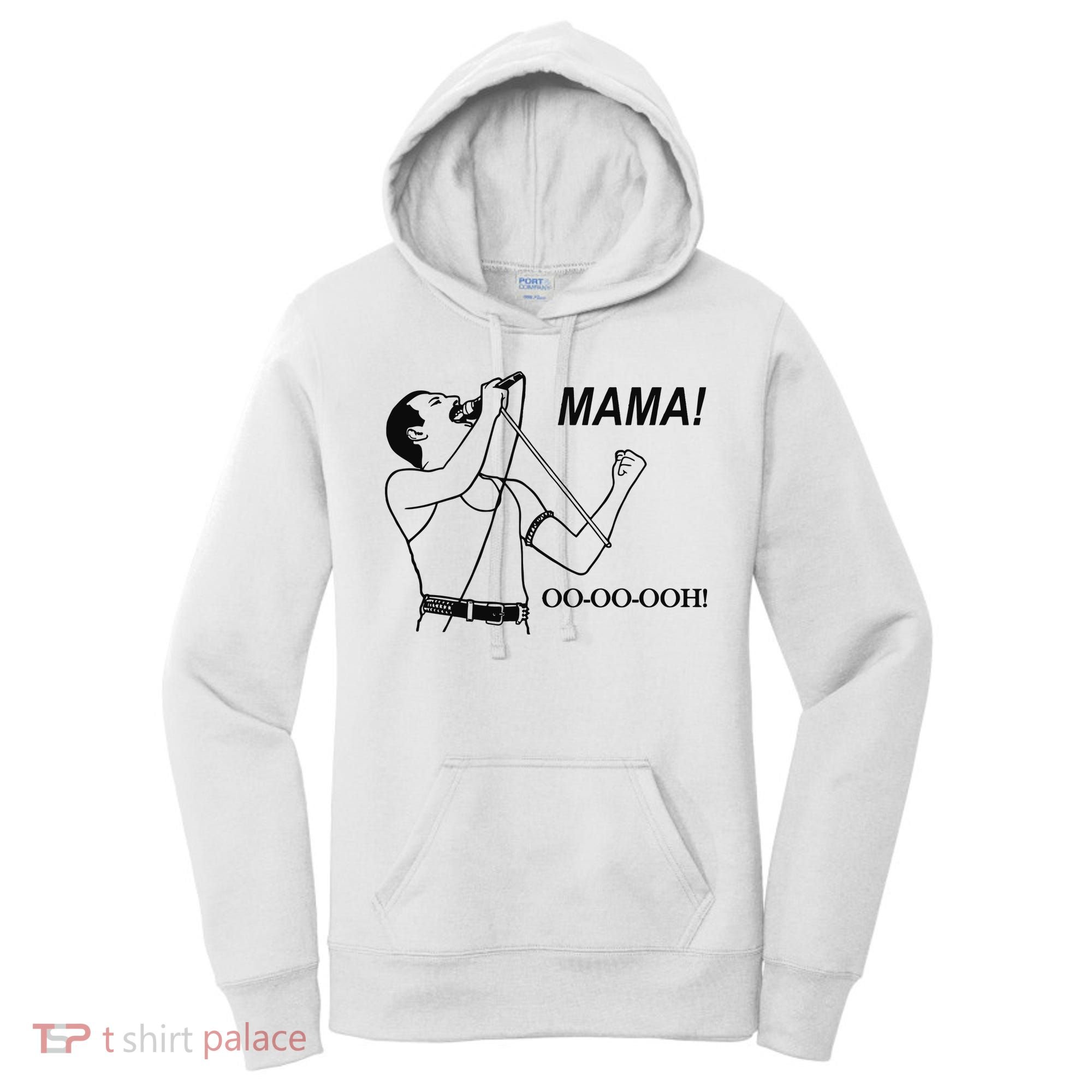 Mama Oo Oo Ooh Queen Music Lover Women's Hoodie