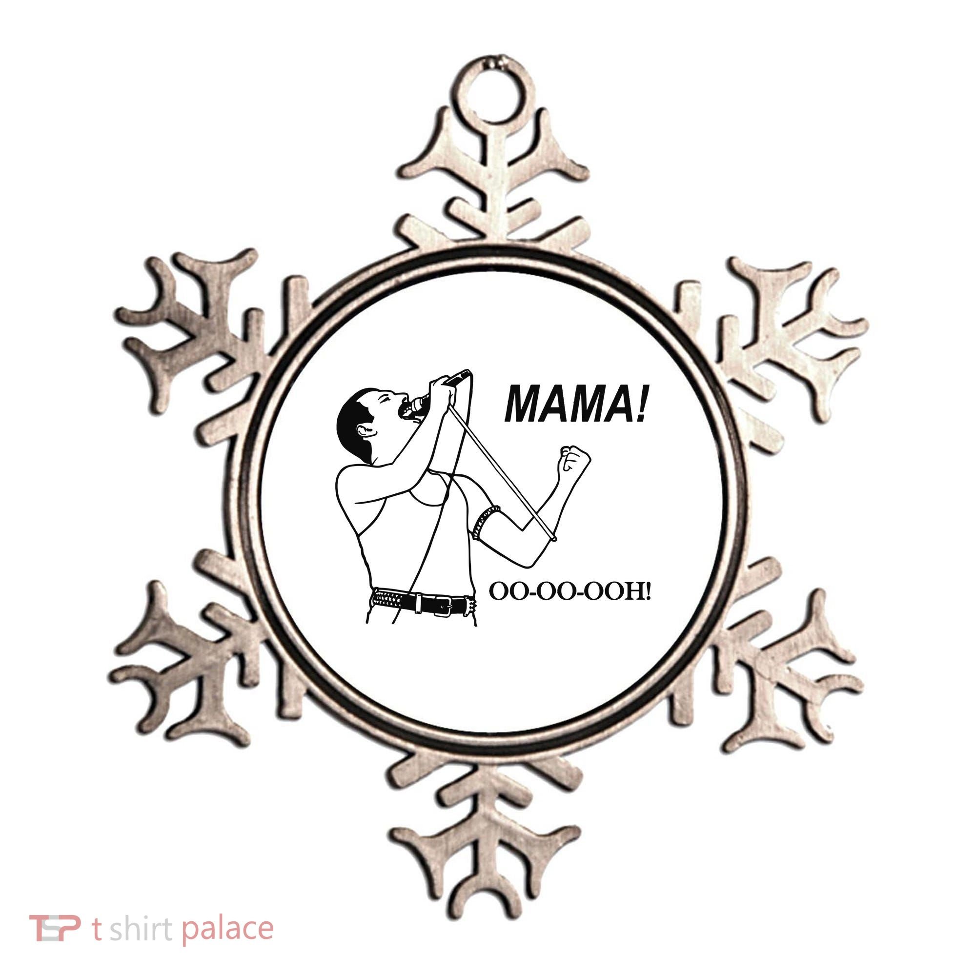 Mama Oo Oo Ooh Queen Music Lover Ornament
