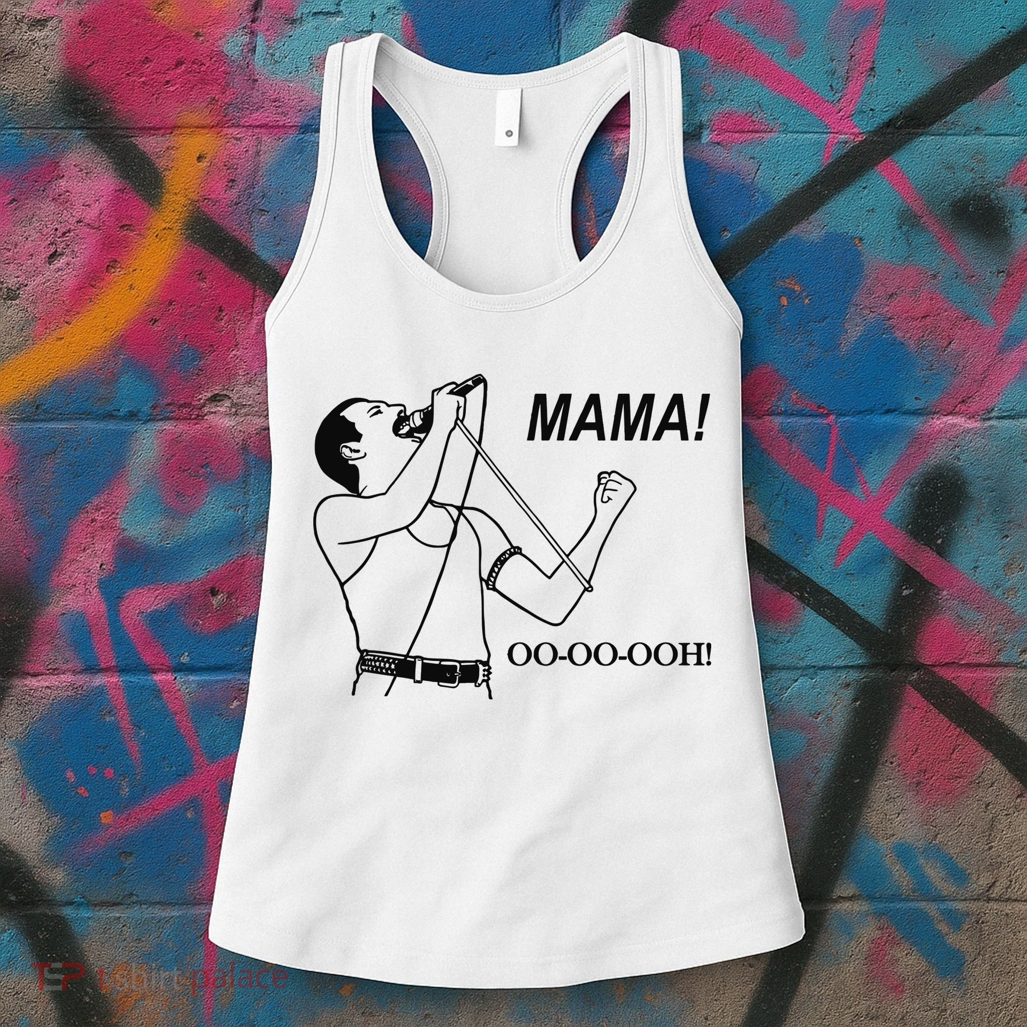 Mama Oo Oo Ooh Queen Music Lover Women's Tank Top