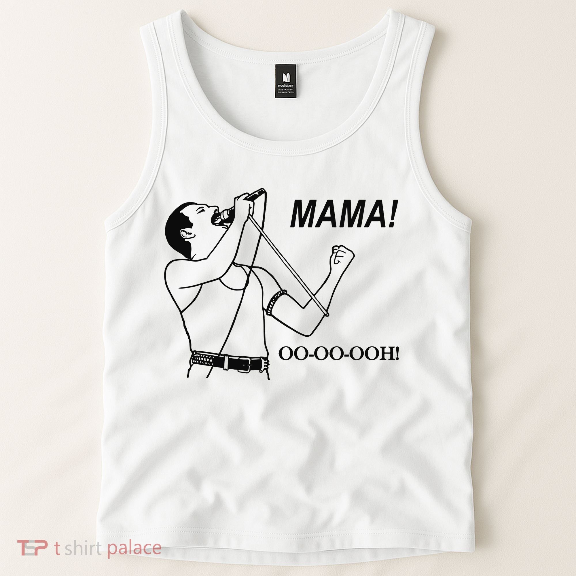 Mama Oo Oo Ooh Queen Music Lover Tank Top