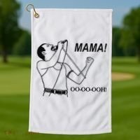 Mama Oo Oo Ooh Queen Music Lover Golf Towel thumb 1