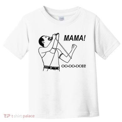 Mama Oo Oo Ooh Queen Music Lover Toddler T-Shirt