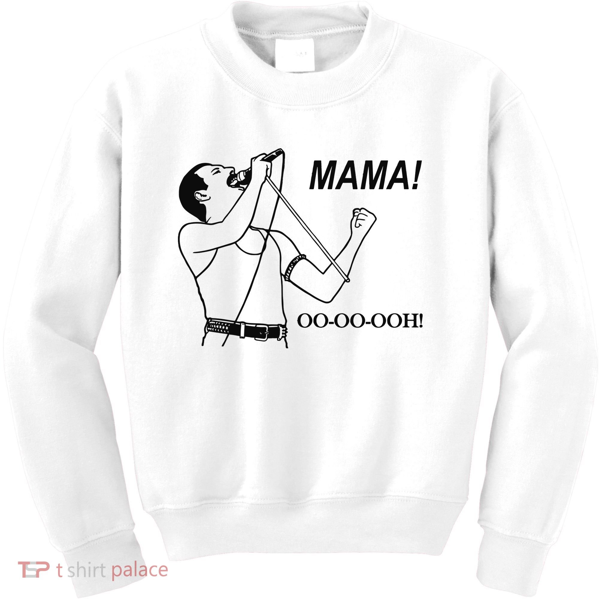 Mama Oo Oo Ooh Queen Music Lover Kids Sweatshirt