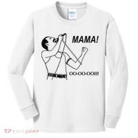 Mama Oo Oo Ooh Queen Music Lover Kids Long Sleeve Shirt thumb 0