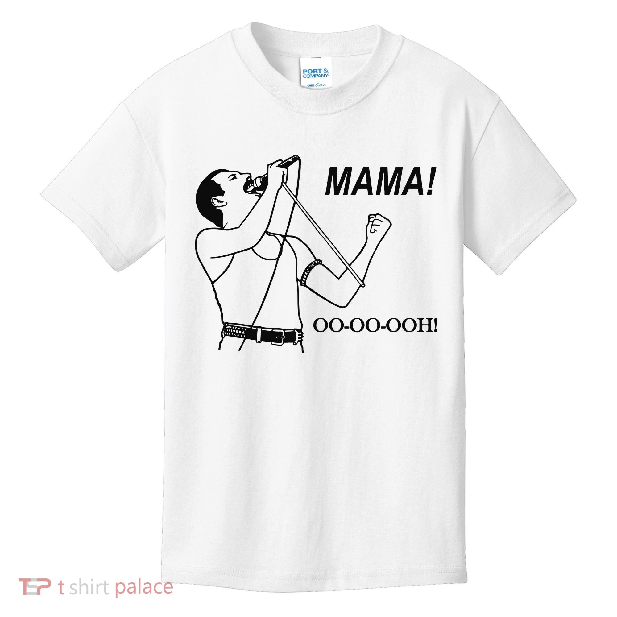 Mama Oo Oo Ooh Queen Music Lover Kids T-Shirt