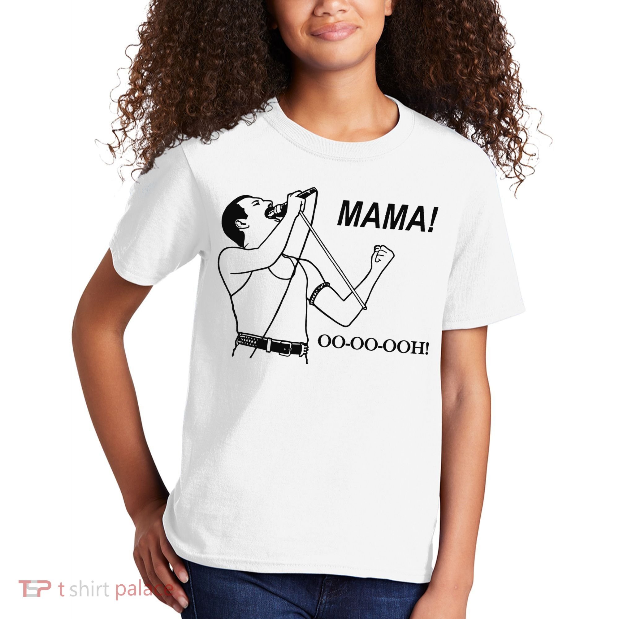 Mama Oo Oo Ooh Queen Music Lover Kids T-Shirt