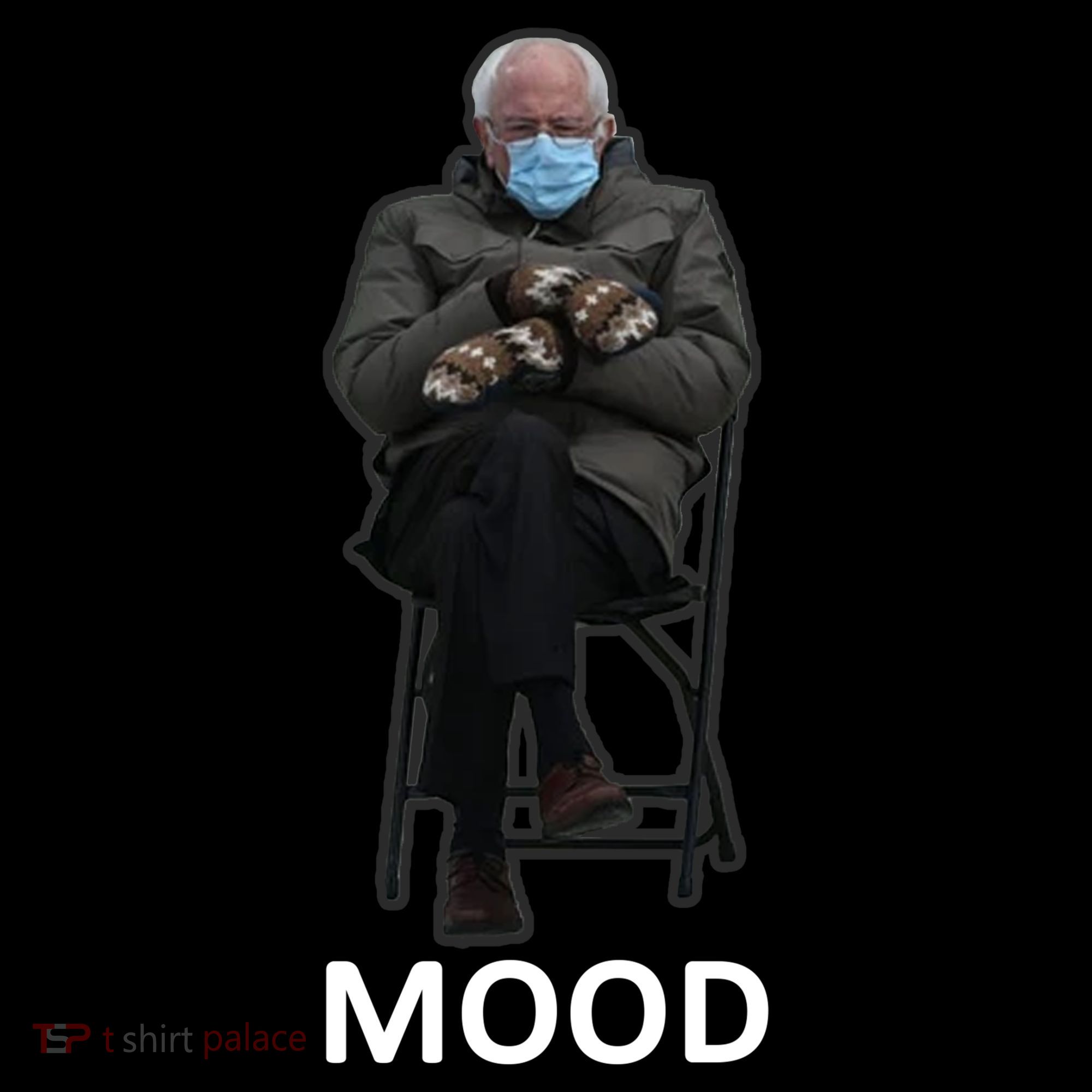 Mood Bernie Sanders Mittens Inauguration Women's Hoodie