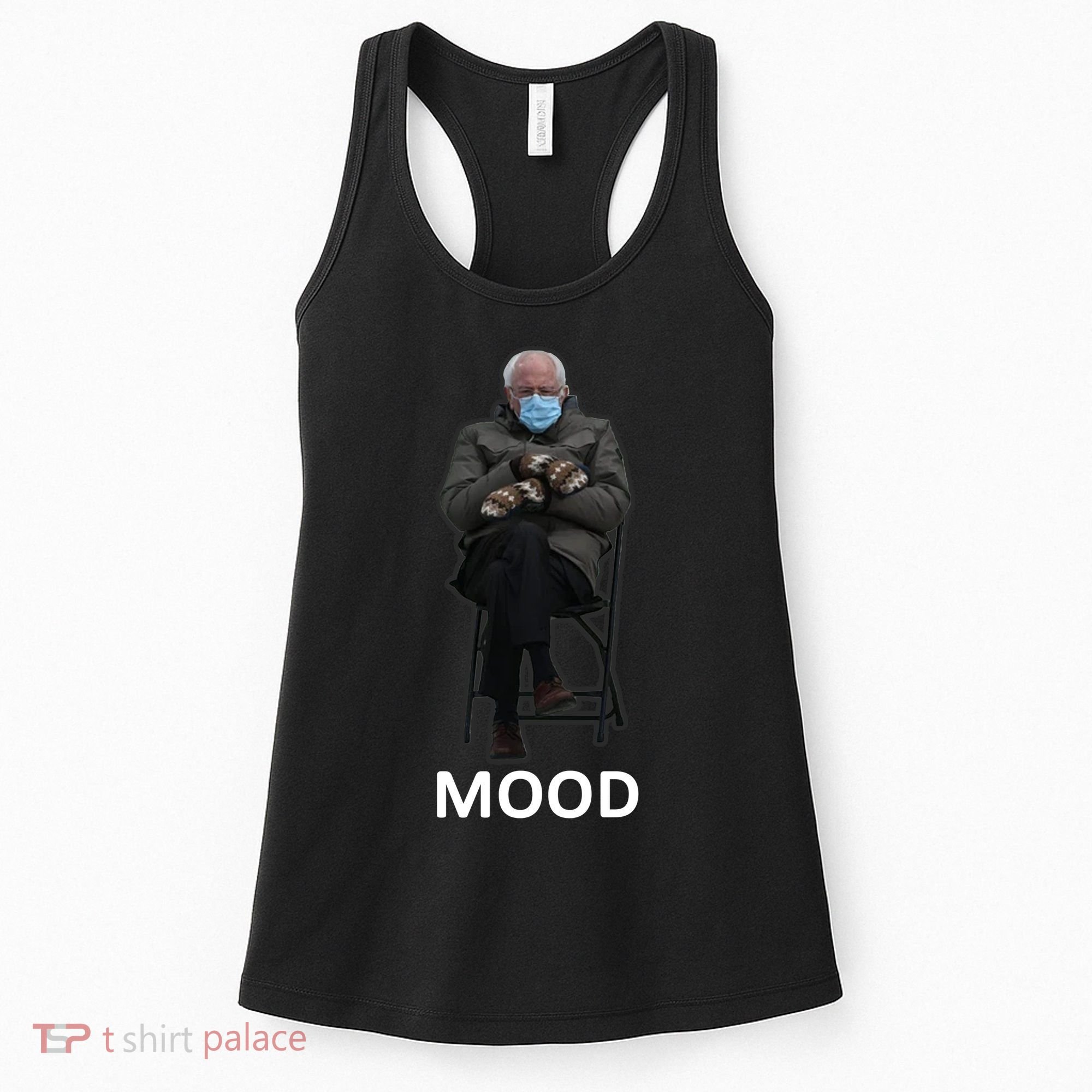 Mood Bernie Sanders Mittens Inauguration Women's Tank Top