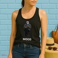 Mood Bernie Sanders Mittens Inauguration Women's Tank Top thumb 2