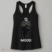 Mood Bernie Sanders Mittens Inauguration Women's Tank Top thumb 3