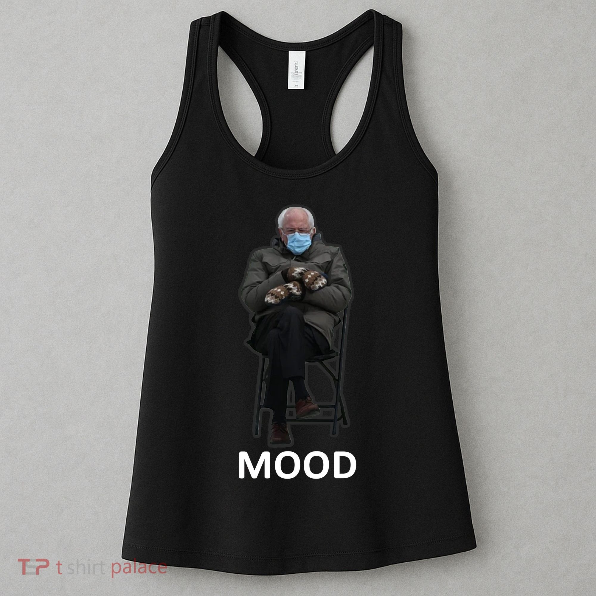 Mood Bernie Sanders Mittens Inauguration Women's Tank Top