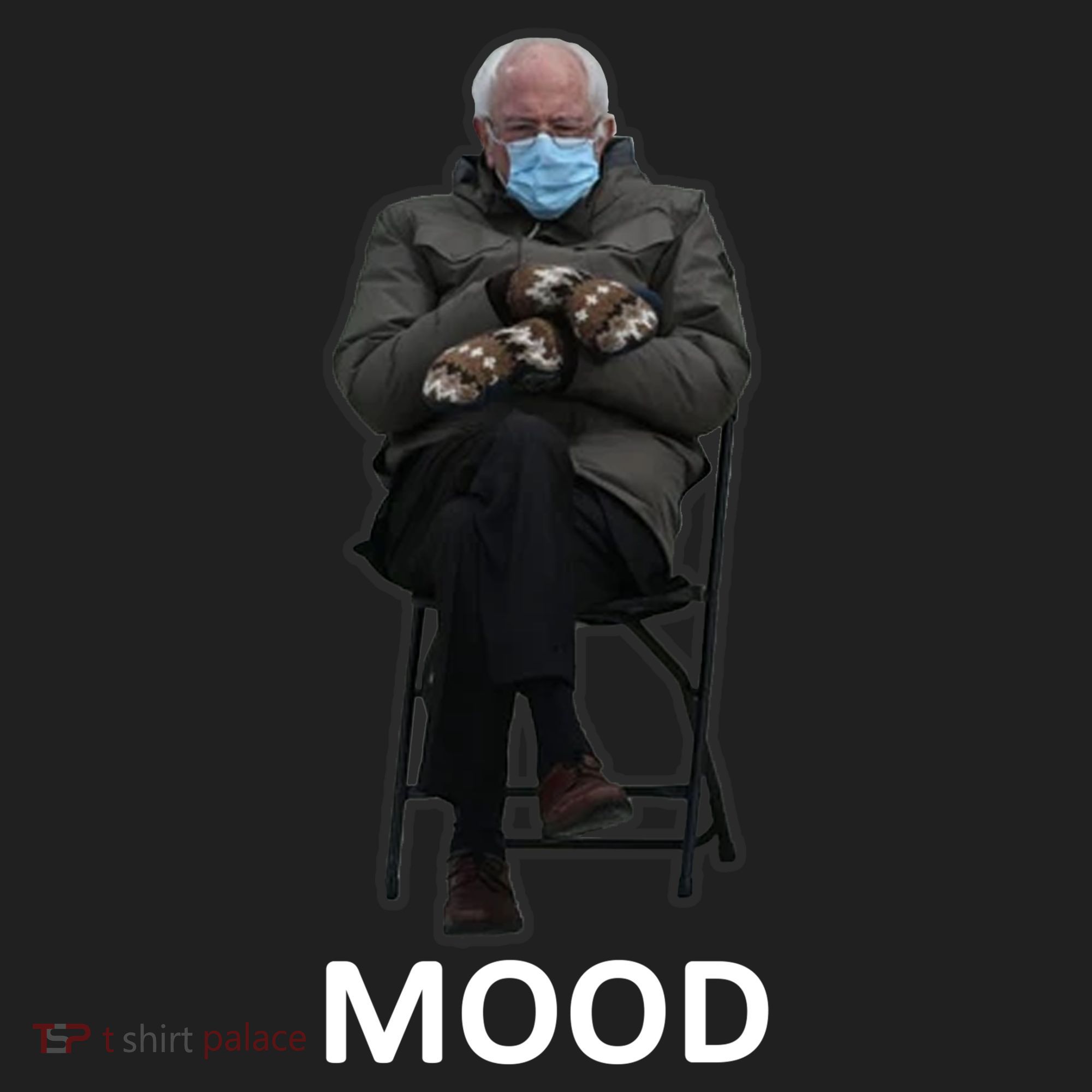 Mood Bernie Sanders Mittens Inauguration Hat