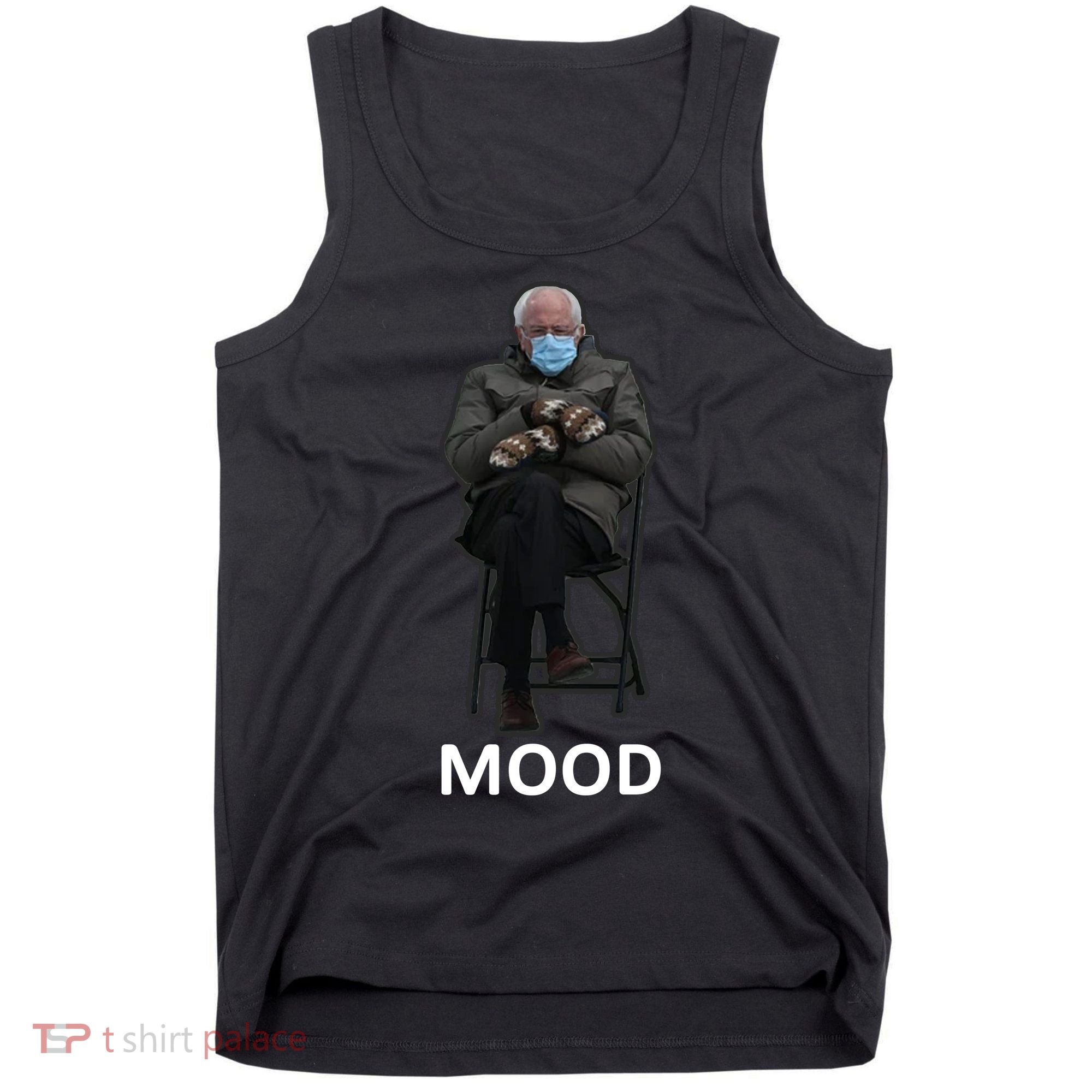 Mood Bernie Sanders Mittens Inauguration Tank Top
