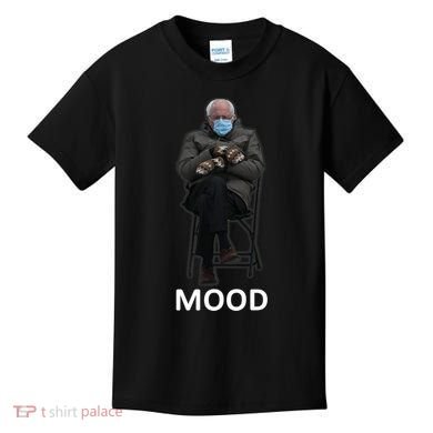 Mood Bernie Sanders Mittens Inauguration Kids T-Shirt