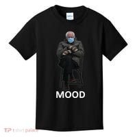 Mood Bernie Sanders Mittens Inauguration Kids T-Shirt thumb 0