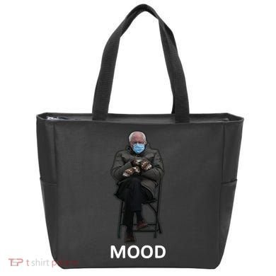 Mood Bernie Sanders Mittens Inauguration Tote Bag