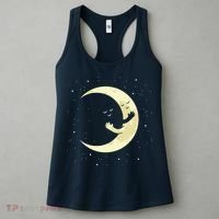 Moon Hug Sky Filled With Stars Women's Tank Top thumb 3
