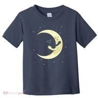 Moon Hug Sky Filled With Stars Toddler T-Shirt thumb 0