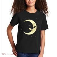 Moon Hug Sky Filled With Stars Kids T-Shirt thumb 2