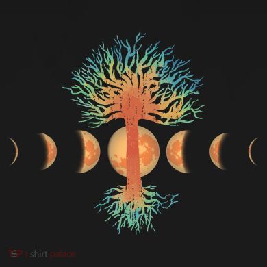 Moon Phases Tree Of Life Infant Fleece One Piece
