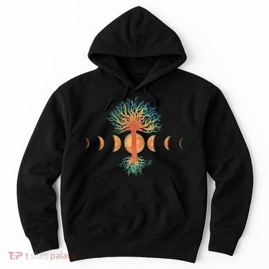 Moon Phases Tree Of Life Hoodie