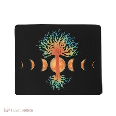 Moon Phases Tree Of Life Mousepad