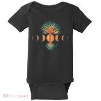 Moon Phases Tree Of Life Baby Bodysuit thumb 0