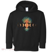 Moon Phases Tree Of Life Toddler Hoodie thumb 0