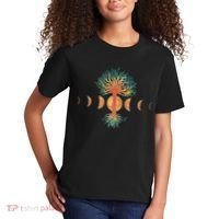 Moon Phases Tree Of Life Kids T-Shirt thumb 2